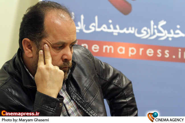 علی غفاری کارگردان در  نشست فیلم «استرداد» در خبرگزاری سینماپرس