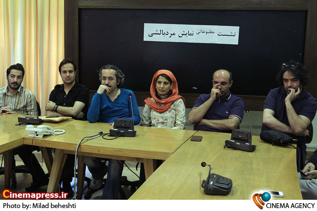 نشست خبری نمایش« مرد بالشتی» به کارگردانی محمد یعقوبی و آیدا کیخایی