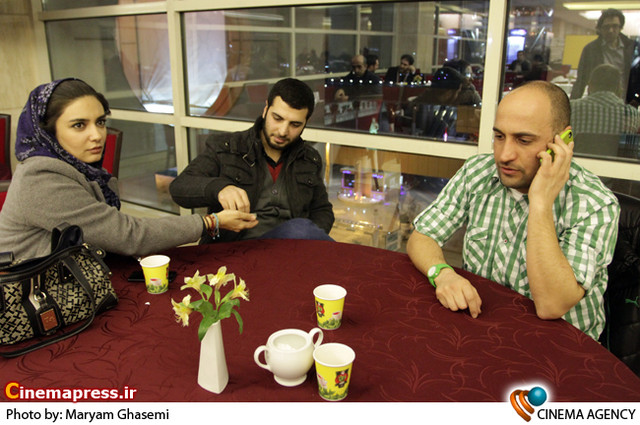 علی سرابی و لیندا کیانی در حاشیه های جشنواره فیلم فجر