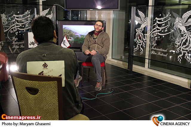 بابک حمیدیان در حاشیه های جشنواره فیلم فجر