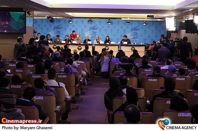 نشست خبری فیلم «طبقه حساس» در جشنواره فیلم فجر