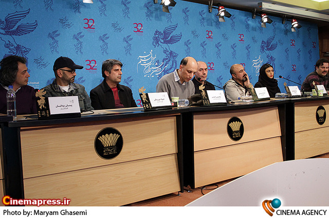 نشست خبری فیلم «طبقه حساس» در جشنواره فیلم فجر